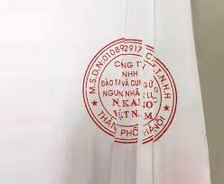 Hướng Dẫn Đóng Dấu Giáp Lai, Đóng Dấu Ký Chữ